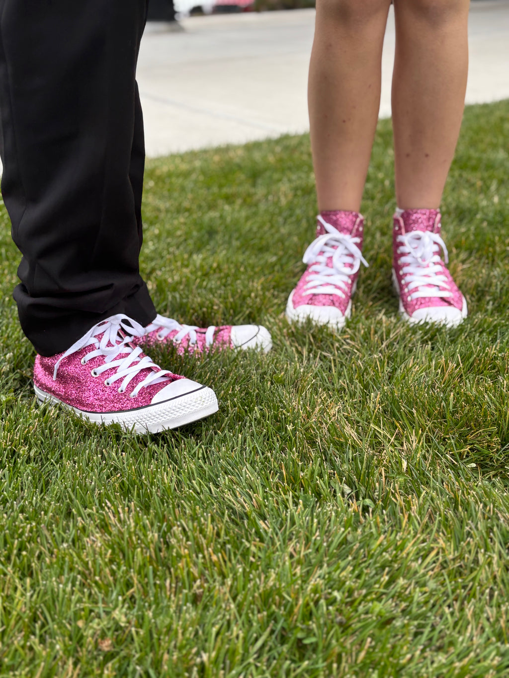 Custom Glitter Converse for Women. Pink Sparkle Sneakers Men’s & Women’s Sizes Available
