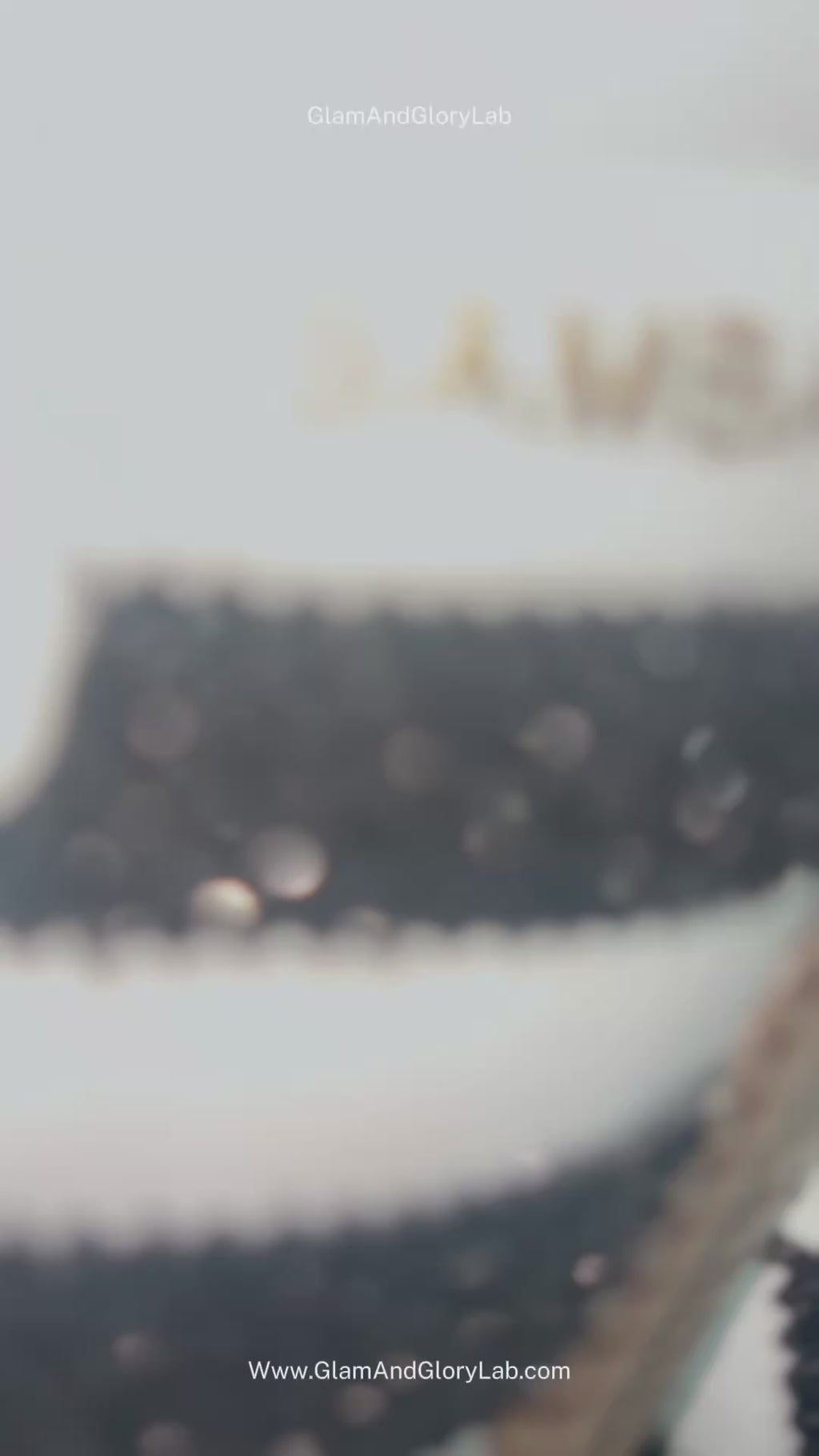 Black glitter Adidas samba OG sneakers. Sparkly bling sneakers